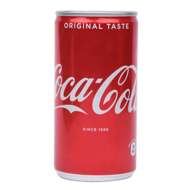 कोका कोला 180 ml (कैन)