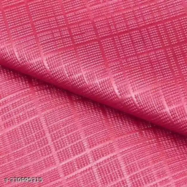 PVC Double Bed Mattress Protector (Pink, 72x78 inches)