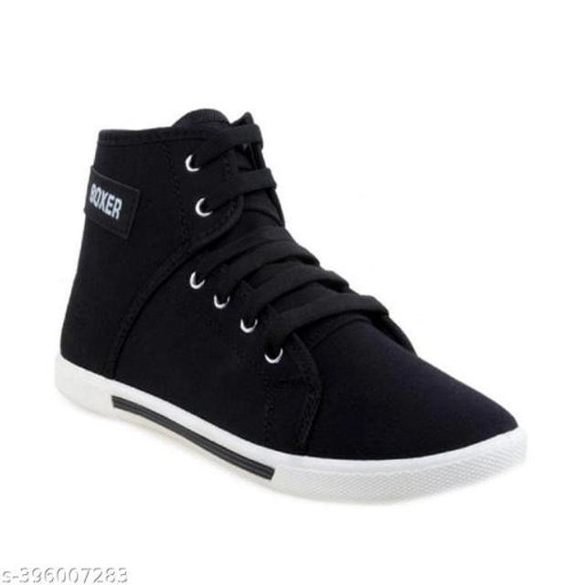 Boots for Men (Black, 6)