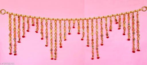 Fancy Toran for Diwali Decoration  (Red)