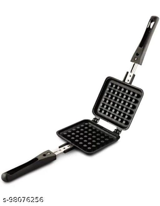 Aluminium Waffle Maker (Black)