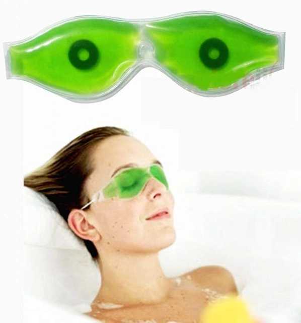 Sterling Bazaar Aloe Vera Summer Ice Cooling Sleeping Mask for Eye Patches Remove Dark Circles (St-096)