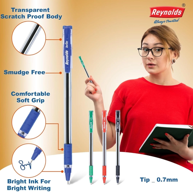 REYNOLD Brite Ball Pen (Pack of 5)