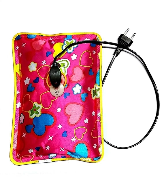 Electric Gel Heating Pad for Pain Relief (Multicolor, 1000 ml)