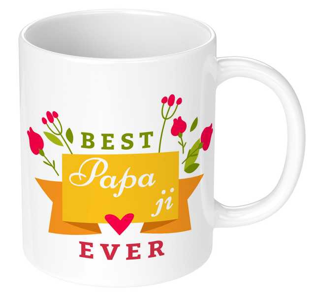 Best Printed White Text Quote Microwave Safe Ceramic Tea Coffee Mug (Multicolor, 350 ml) (GT-100)