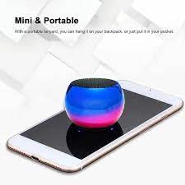 Wireless Bluetooth Speaker (Multicolor)