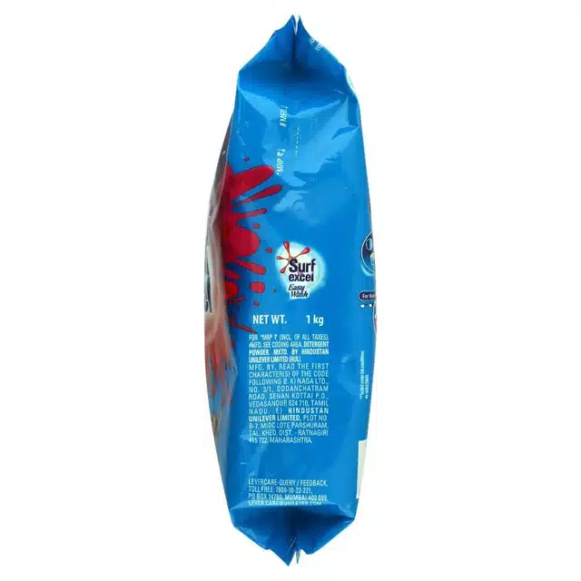 Surf Excel Easy Wash Blue Detergent 1 kg