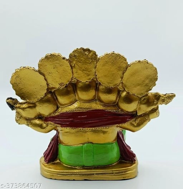 Panchmukhi Ganesh Ji Idol (Multicolor)