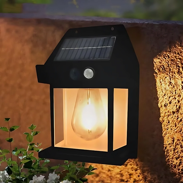 HypeTeck Solar Wall Lights (Black)