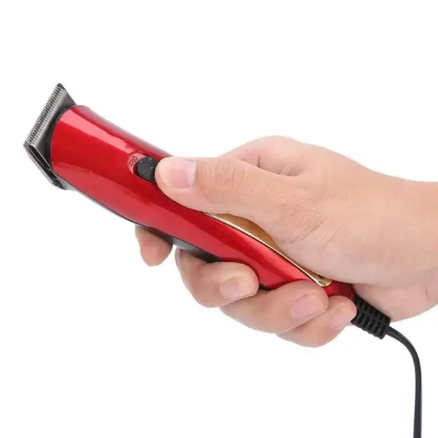 Professional NHC-201B Rechargeable Trimmer for Men & Women (Red)