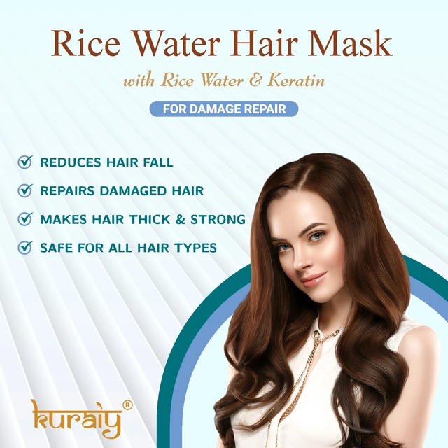 Kuraiy Rice Water Hair Mask (200 g)