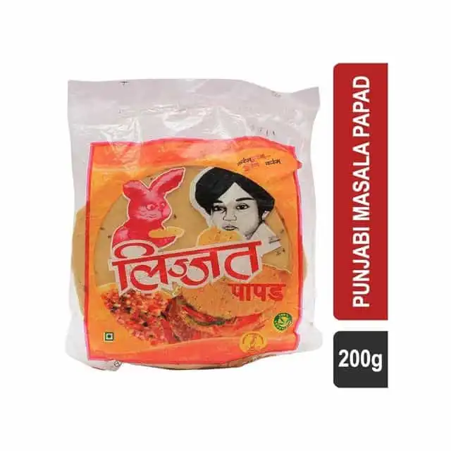 लिज्जत पंजाबी मसाला पापड़ 200 g