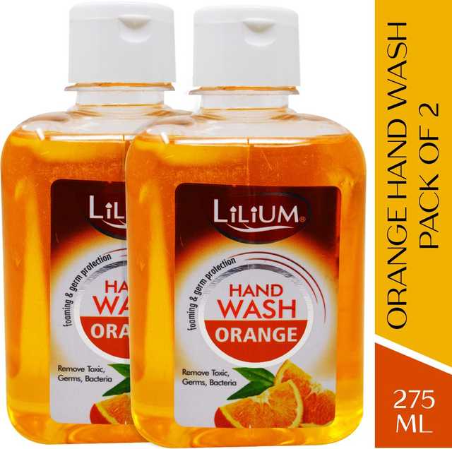 Orange Foaming Hand Wash Set (Pack of 2) (2 X 275 ml) (GCI-212)