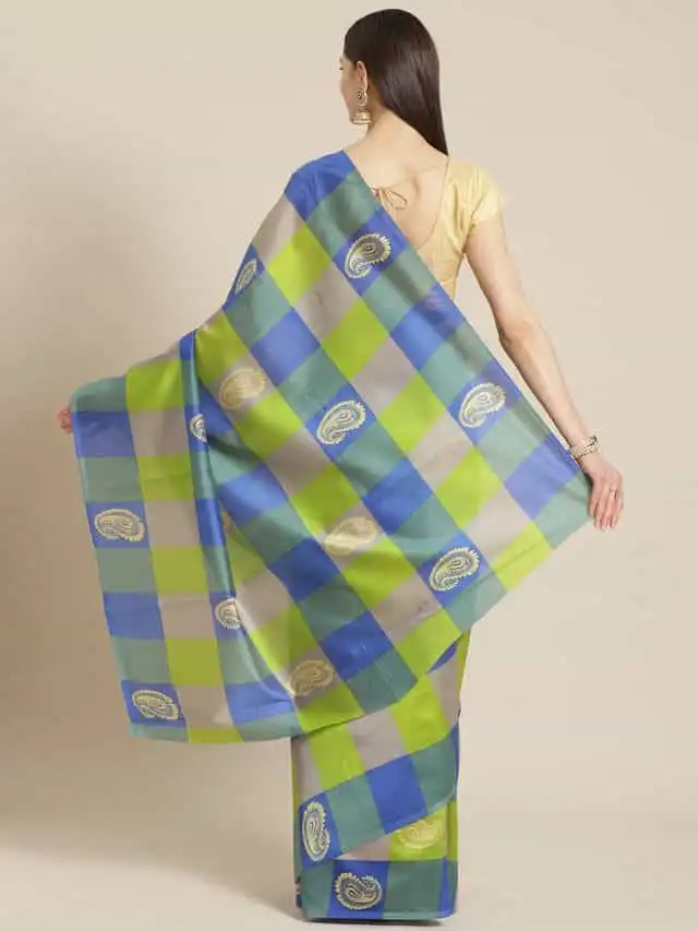 SVB प्रिंटेड आर्ट सिल्क साड़ी 