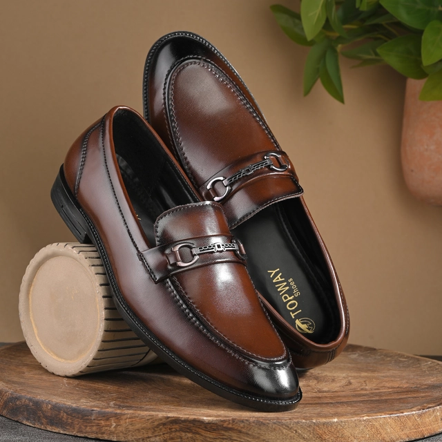 Loafers for Men (Brown, 6)