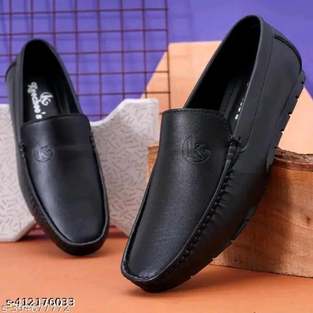 Loafers for Men (Black, 6)