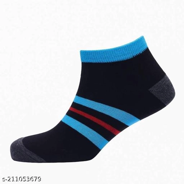 Cotton Socks for Men (Multicolor, Set Of 6)