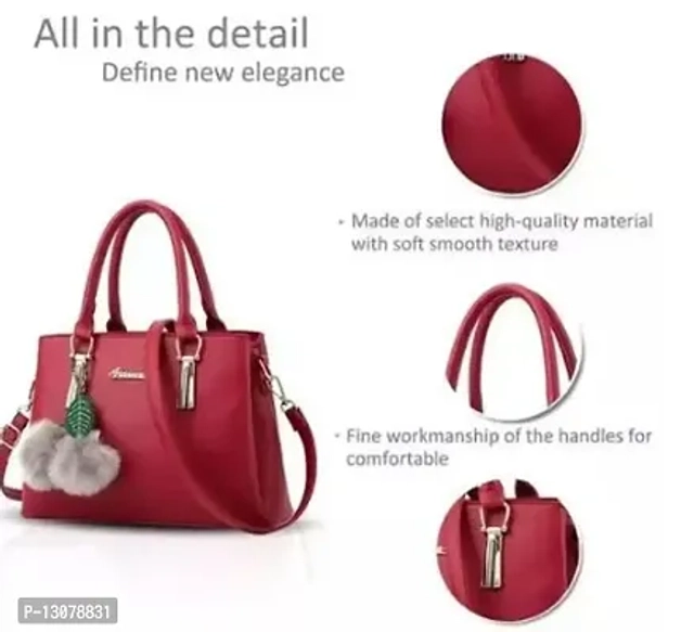 Handbag For Women (Maroon)