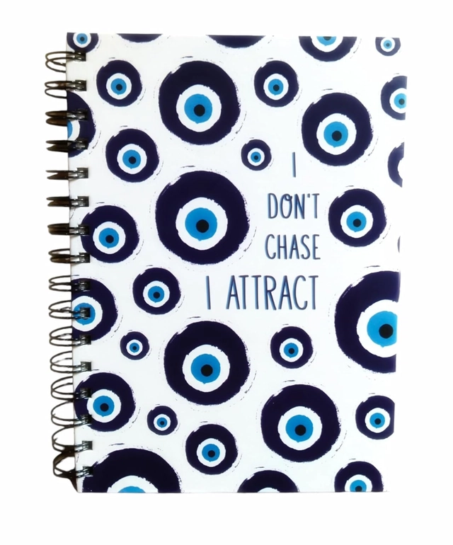 Printed Ruled Spiral Notebook (Multicolor)