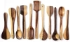 Wooden Spatula Kitchen Tools Set (Brown, Set of 7)