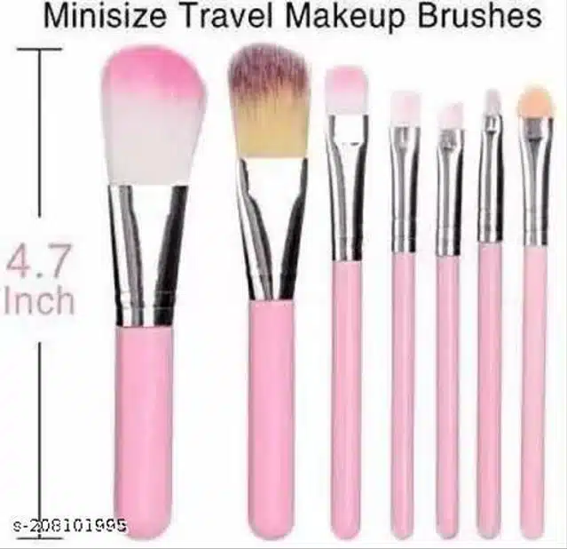 Makeup Kit & Makeup Blender with 7 Pcs Makeup Brushes Set (Set of 3)