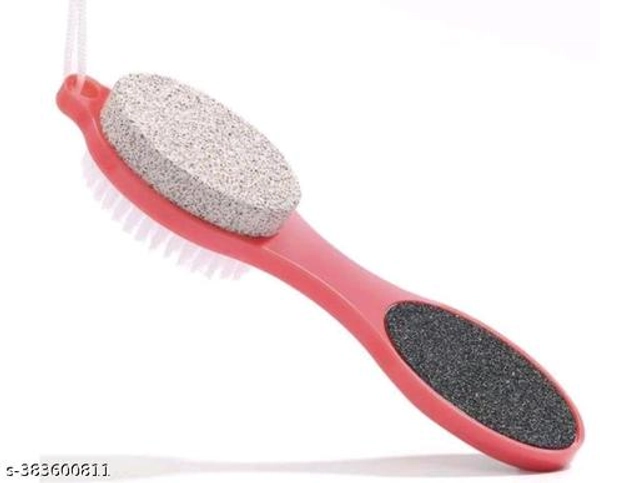 4 In 1 Foot Pedicure Brush (Red)