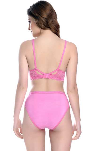 PIBU Satin Lingerie Set for Women 