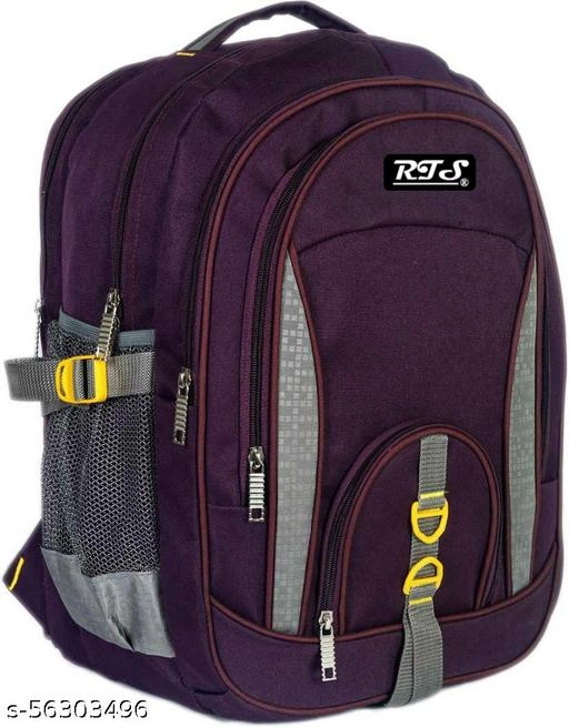 Fabric Backpack for Men & Women (PUrple)