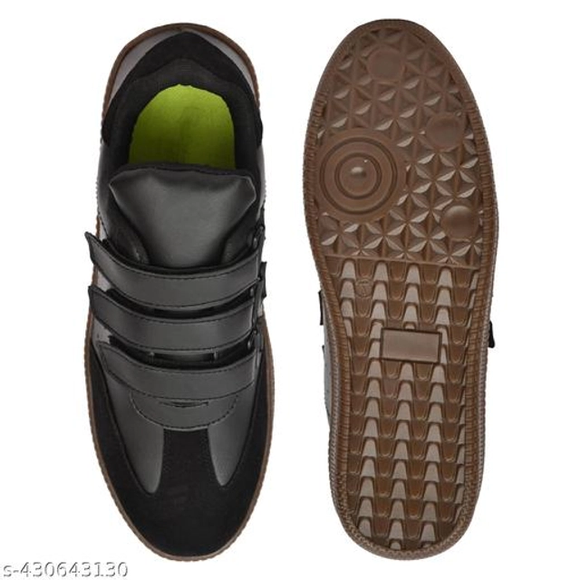 Casual Shoes for Men (Black, 6)