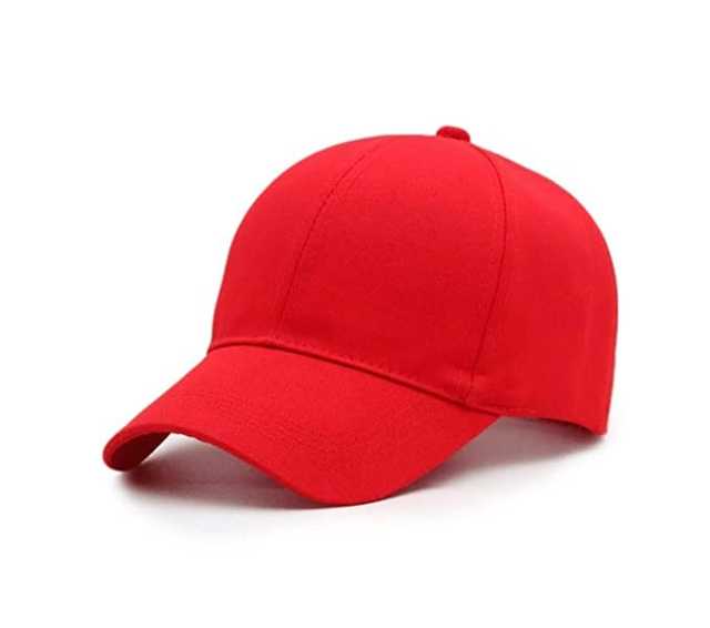 Baseball Caps (Pack Of 1) (Red) (Mo-082)