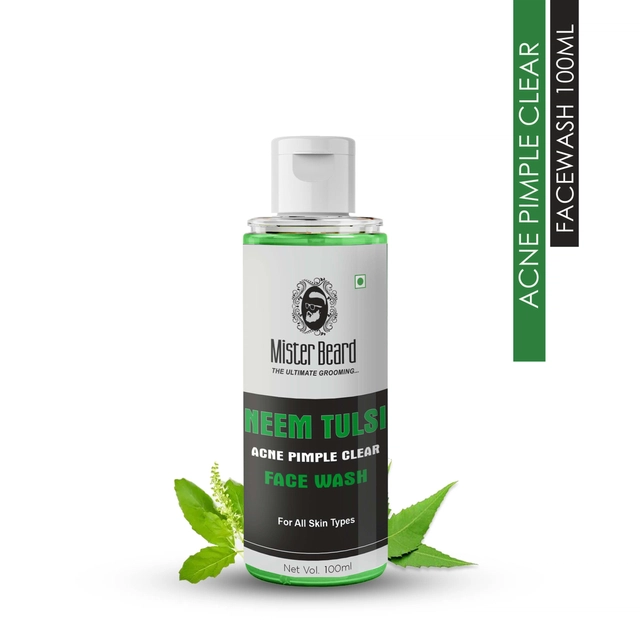 Mister Beard Neem Tulsi Skin Purifying Face Wash (100 ml)