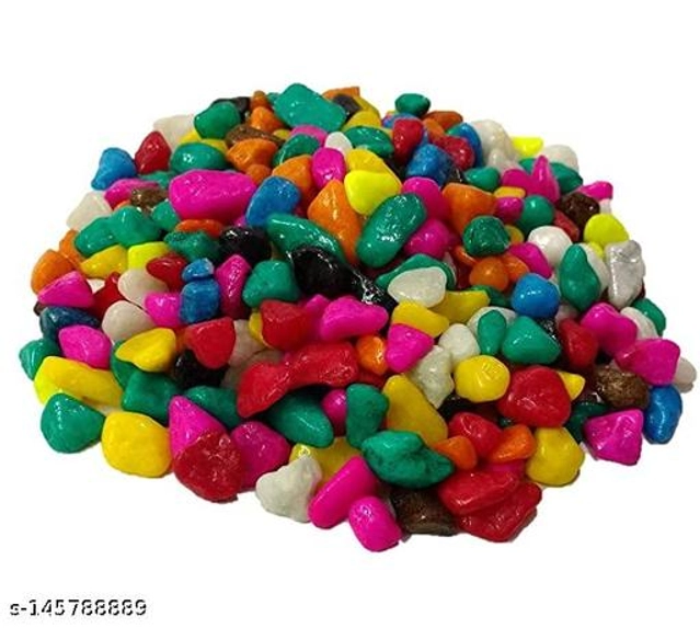 Decoration Pebbles Stones (Multicolor, 2000 g)