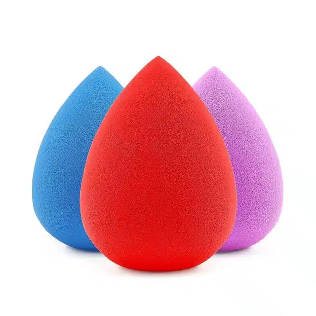 Professional Makeup Blenders (Multicolor, Pack of 3)