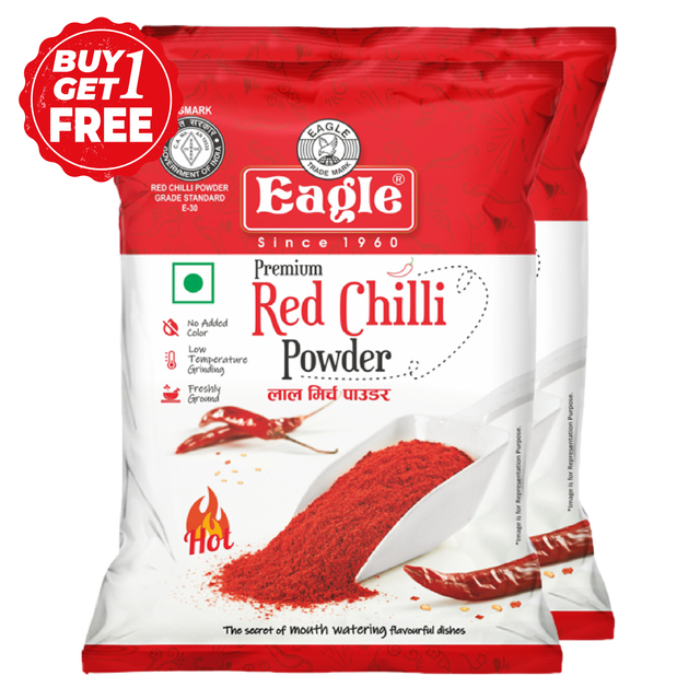 ईगल लाल मिर्च पाउडर 100 g (1 के साथ 1 मुफ्त)