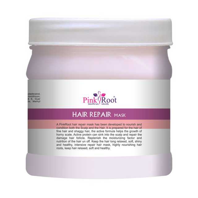 Pink Root Hair Repair Spa Mask Protein Treatment (Pack Of 1, 500 g) (MI-132)