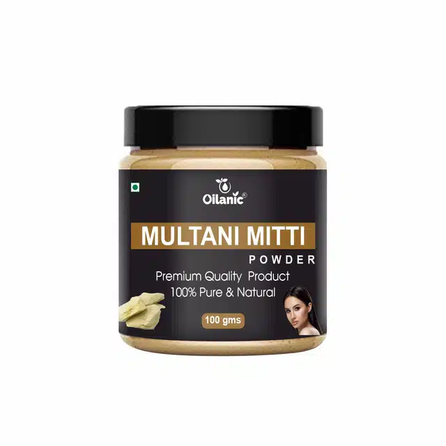Natural Multani Mitti Powder for Skin & Hair (100 g)