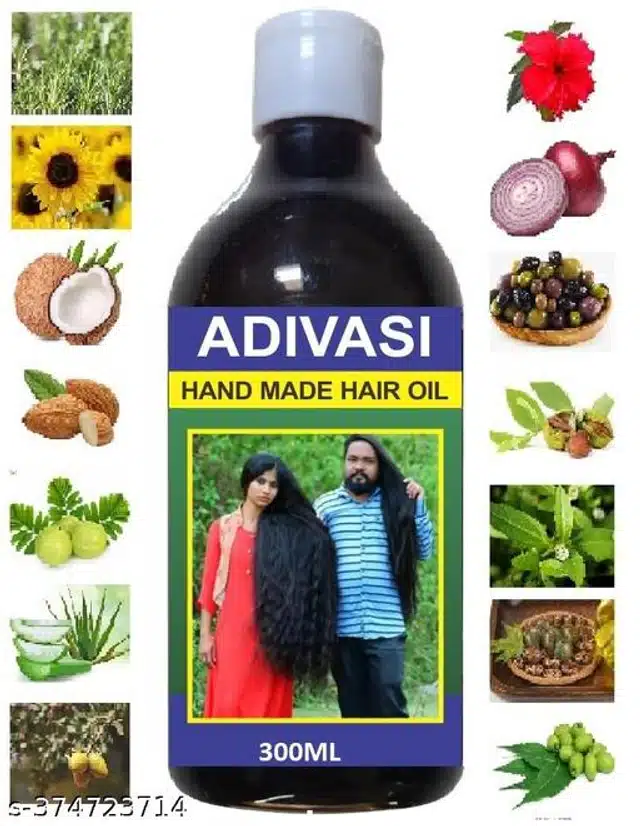 Adivasi Handmade Hair Oil (300 ml)