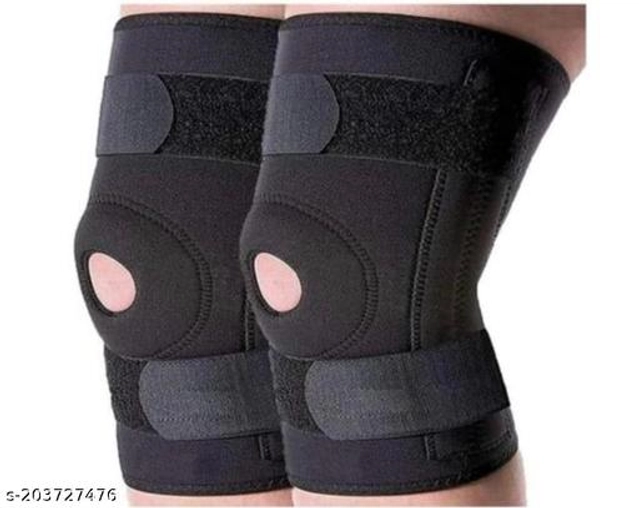 Knee Cap Support Brace (Black, Set of 1)