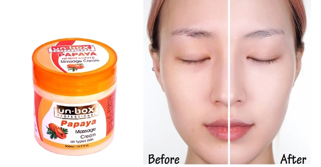 Un-box Professional Papaya Massage Cream (500 ml)