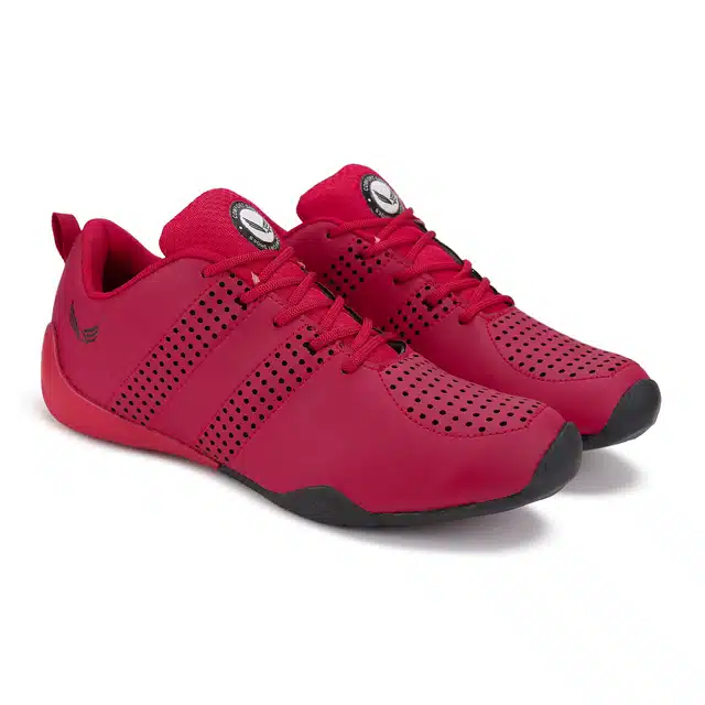Sports Shoes for Men (Red, 10)
