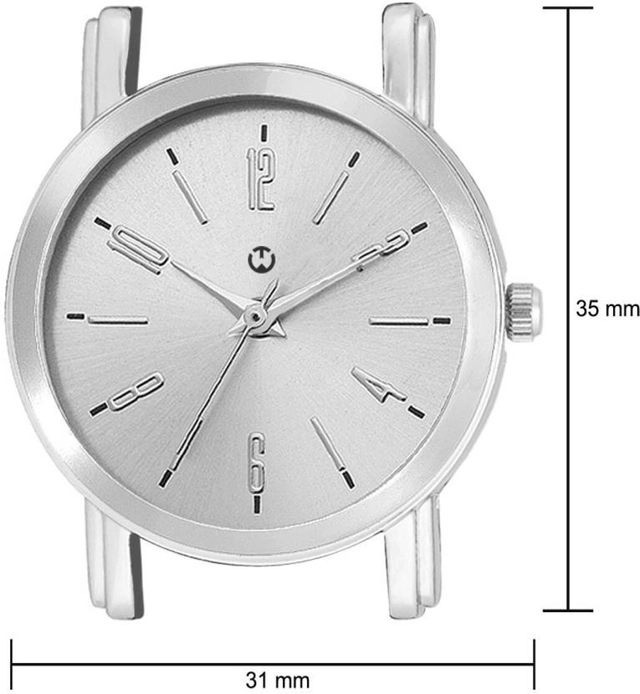 Analog Watch for Women (Silver)