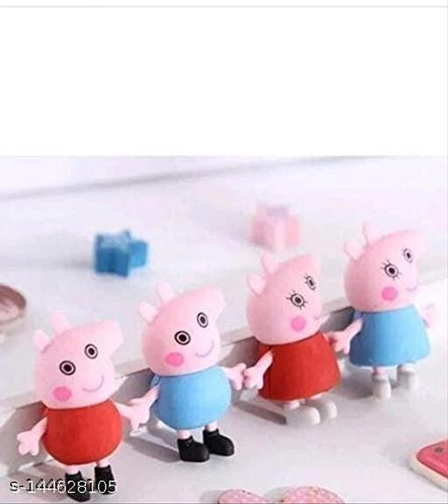 Peppa Pig Shape Erasers for Kids (Multicolor, Pack of 5)