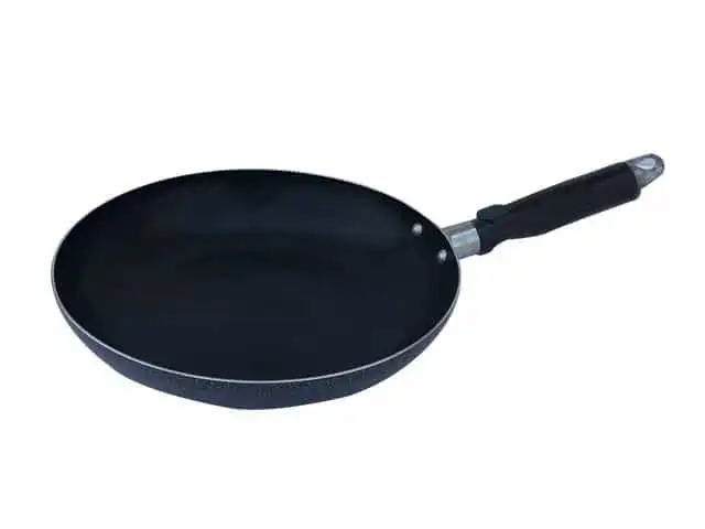 आमोर नॉन-स्टिक फ्राई पैन 24 cm, एल्युमीनियम, ब्लैक