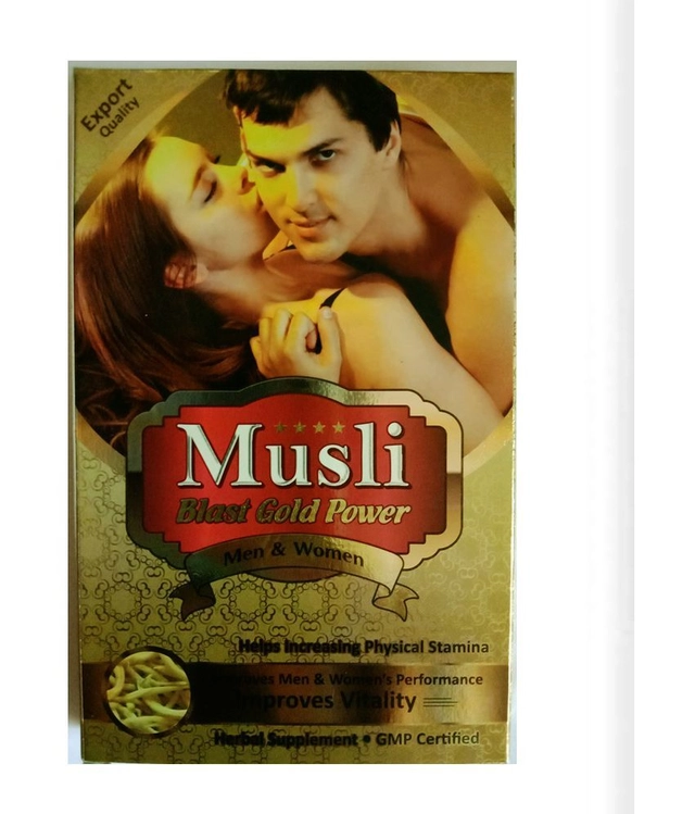 Combo of Double Power Sanda Oil (15 ml) & Dr Chopra Musli Blast Gold Power 10 Pcs Capsules (Set of 2)