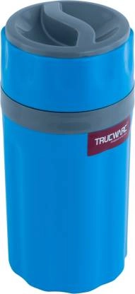 Trueware Tuff flask 500 ml Flask  (Pack of 1, Blue, Plastic)