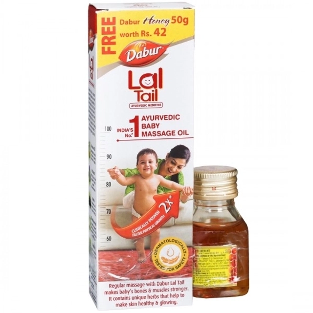 Dabur Lal Oil 100 ml+Honey 50 ml