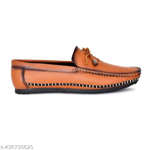 Loafers for Men (Tan, 7)