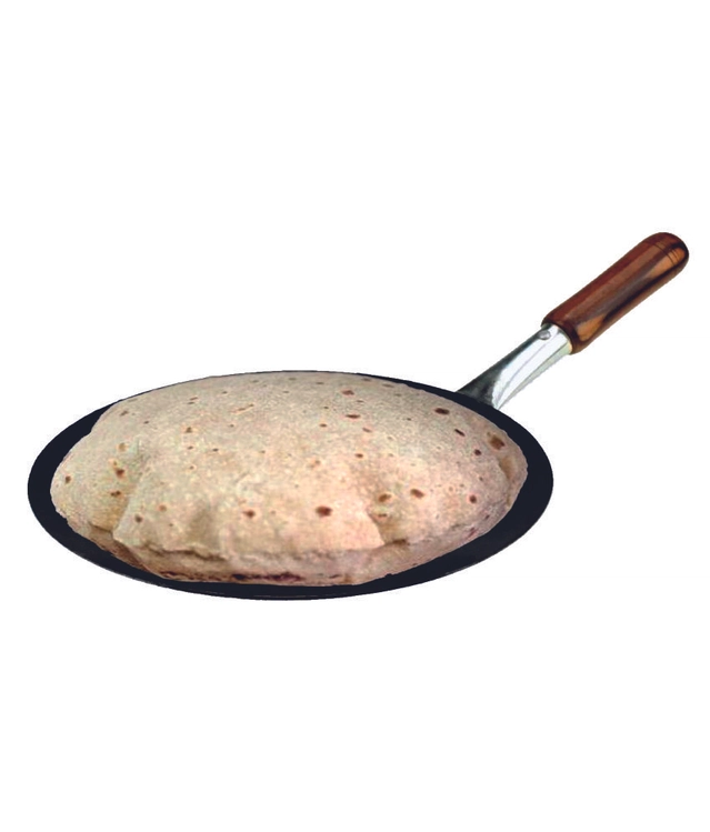 Iron Non Coated Roti Tawa (Black, 22 cm)