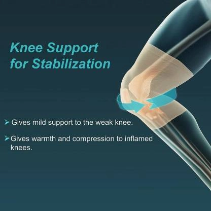 Knee Support Brace For Knee Cap Comfort Pain Relief For Men & Women (Pack Of 1)