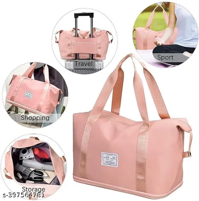 Travel Duffle Handbags Travelling Bag for Women and Men Large Capacity(Assorted Color, Pack of 1)